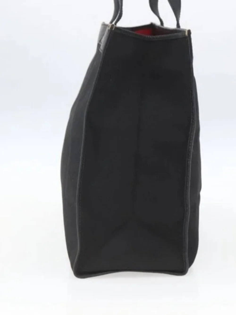 FENDI Tote Bag Canvas Black Gold Auth 169428 - Picture 4 of 15